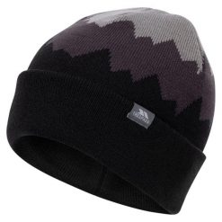Męska Czapka Cobbler Beanie. Brązowe czapki i kapelusze męskie Trespass, bez wzorów, sportowe. Za 50.99 zł.