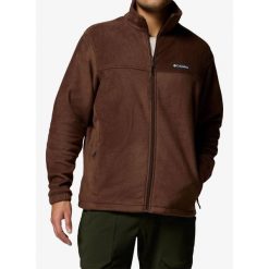 Kurtka polarowa męska Columbia Steens Mountain 2.0. Brązowe kurtki sportowe męskie Columbia, m, bez wzorów, z polaru, trekkingowe. Za 239.00 zł.