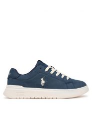 Polo Ralph Lauren Sneakersy RL05142410 Granatowy. Niebieskie buty sportowe chłopięce Polo Ralph Lauren, bez wzorów, ze skóry, bez zapięcia. Za 449.99 zł.
