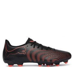 Buty do piłki nożnej Puma. Czarne buty sportowe męskie Puma, bez zapięcia. Za 189.99 zł.