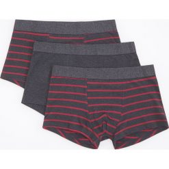 3 pack bokserek - Bordowy. Czerwone bokserki męskie Reserved. Za 59.99 zł.