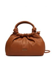 Tommy Hilfiger Torebka Th Soft Leather Med Crossover AW0AW18369 Brązowy. Brązowe torebki do ręki damskie Tommy Hilfiger, bez wzorów, ze skóry, bez dodatków. Za 849.99 zł.