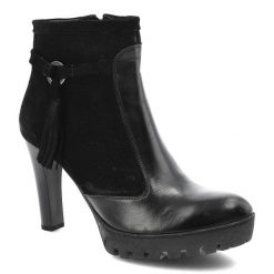 Czarne Botki Maciejka Damskie Buty Na Obcasie. Czarne botki damskie Maciejka, na jesień, ze skóry, eleganckie, bez obcasa, na obcasie, bez zapięcia. Za 209.00 zł.