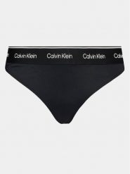 Calvin Klein Swimwear Dół od bikini KW0KW02428 Czarny. Czarne bikini damskie Calvin Klein Swimwear, l, bez wzorów. Za 169.99 zł.