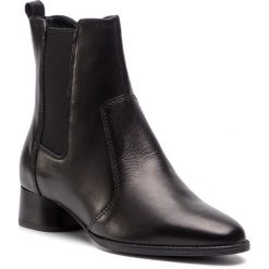 Botki TAMARIS - 1-25734-31 Black Leather 003. Kozaki damskie marki Tamaris. W wyprzedaży za 189.00 zł.