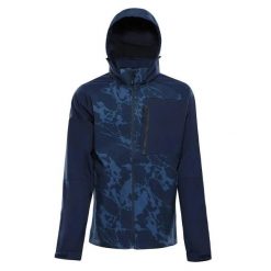 Kurtka turystyczna Alpine Pro Hoor. Niebieskie kurtki męskie Alpine Pro, bez wzorów, z softshellu, sportowe, bez kaptura. Za 519.00 zł.