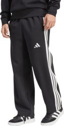 Adidas Spodnie męskie adidas Essentials Three Stripes Fleece Wide Leg czarne JM1770 XL. Czarne spodnie sportowe męskie Adidas, m, bez wzorów. Za 236.08 zł.