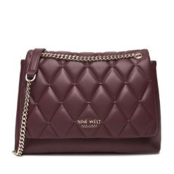 Torebka Nine West. Czerwone torebki do ręki damskie Nine West, bez wzorów, klasyczne, bez dodatków. Za 199.99 zł.