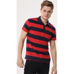 Czerwona Koszulka American City. Koszulki polo męskie marki Born2be. Za 49.99 zł.