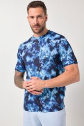 Męska T-shirt FLEXNAMIC® fitness rękaw 1/2 nadruk na całej powierzchni. Niebieskie t-shirty męskie JAY-PI, m, bez wzorów, z dżerseju, bez kołnierzyka. Za 179.99 zł.