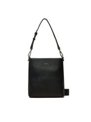 Calvin Klein Torebka Ck Must Small Bucket_Caviar K60K613129 Czarny. Czarne torebki do ręki damskie Calvin Klein, bez wzorów, ze skóry, bez dodatków. Za 299.99 zł.