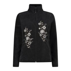 Bluza damska turystyczna CMP 34H0446. Czarne bluzy sportowe damskie CMP, m, bez wzorów, bez kaptura, trekkingowe. Za 372.00 zł.