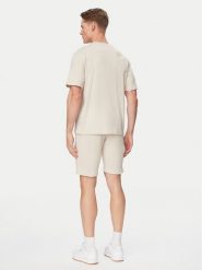 Jack & Jones Komplet t-shirt i spodenki Archive 12297642 Beżowy Relaxed Fit. Brązowe krótkie spodenki sportowe męskie Jack & Jones, m, bez wzorów, z bawełny. Za 149.99 zł.