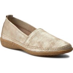 Półbuty COMFORTABEL - 942029 Nude 42. Brązowe półbuty damskie Comfortabel, bez wzorów, z materiału, bez obcasa, na płaskiej podeszwie, bez zapięcia. W wyprzedaży za 169.00 zł.