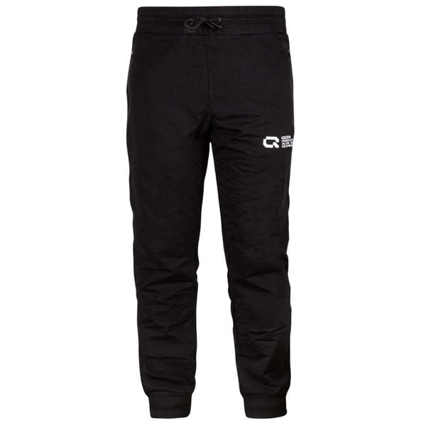 Spodnie do biegania Iqon Explore. Czarne spodnie sportowe męskie IQON, l, bez wzorów, z bawełny, do biegania. Za 274.00 zł.