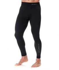 Spodnie termoaktywne męskie Brubeck Extreme Thermo. Czarne spodnie sportowe męskie Brubeck, na jesień, m, bez wzorów, z elastanu, trekkingowe. Za 159.49 zł.