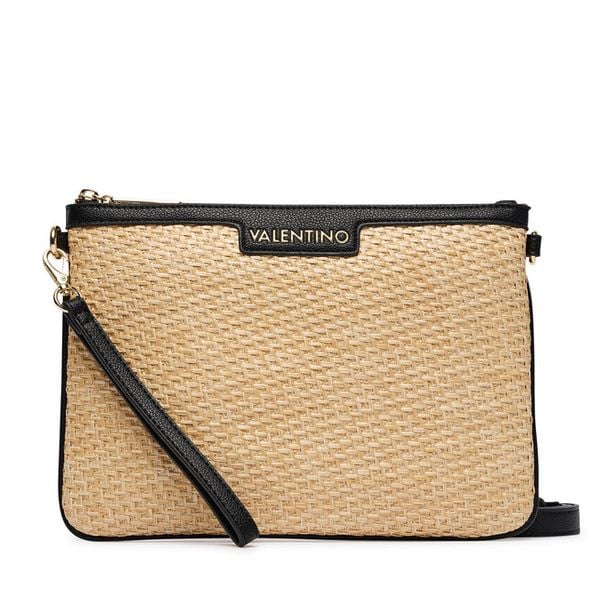 Torebka Valentino. Brązowe listonoszki damskie Valentino, bez wzorów, bez dodatków. Za 339.99 zł.