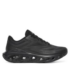Buty do biegania Reebok. Czarne obuwie sportowe damskie Reebok, bez wzorów, do biegania. Za 289.99 zł.