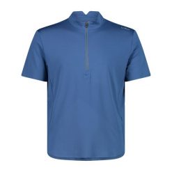 Koszulka CMP Freebike. Niebieskie koszulki sportowe męskie CMP, m, bez wzorów, bez kołnierzyka, bez ramiączek, trekkingowe. Za 170.00 zł.