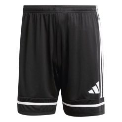 Spodenki Adidas Sport Squa25 Sho M Dorosłych. Czarne krótkie spodenki sportowe męskie Adidas, m, bez wzorów, do piłki nożnej. Za 66.00 zł.