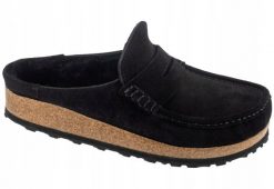 Birkenstock Naples Shearling 1028125 Czarne 46. Czarne klapki męskie Birkenstock. Za 642.63 zł.