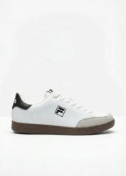 Sneakersy Fila. Białe buty sportowe męskie bonprix, bez zapięcia. Za 139.99 zł.