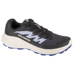Buty do biegania Salomon Alphaglide L47801800 czarne. Czarne obuwie sportowe damskie bez wzorów, z gumy, do biegania. Za 468.98 zł.