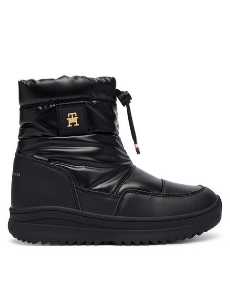 Tommy Hilfiger Śniegowce Loki T3AD-35206-1474 S Czarny. Czarne buty zimowe dziewczęce Tommy Hilfiger, bez wzorów, bez zapięcia. Za 559.99 zł.