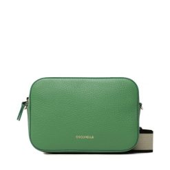 Torebka Coccinelle. Zielone listonoszki damskie Coccinelle, bez wzorów, bez dodatków. Za 639.99 zł.