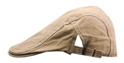 Kaszkiet Męski Beżowy Letni, Przewiewny, Wakacyjny, Bawełniany, z Regulacją -Pako Jeans. Brązowe czapki i kapelusze męskie Pako Jeans, na lato, bez wzorów, z bawełny, wakacyjne. Za 49.00 zł.