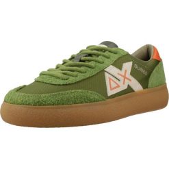 Buty SUN68 LUIS LOW Zielony. Zielone trekkingi męskie SUN68. Za 382.99 zł.
