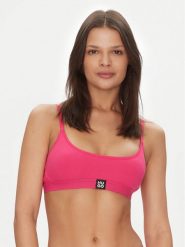HUGO Biustonosz top Bralette Rib 50496811 Różowy. Czerwone biustonosze Hugo, bez wzorów. Za 109.99 zł.