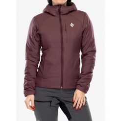 Kurtka ocieplana damska Black Diamond First Light Stretch Hoody. Fioletowe kurtki sportowe damskie Black Diamond, bez wzorów, bez kaptura, wspinaczkowe. Za 796.89 zł.