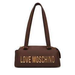 Torebka LOVE MOSCHINO. Brązowe torebki do ręki damskie Love Moschino, bez wzorów, klasyczne, bez dodatków. Za 919.99 zł.