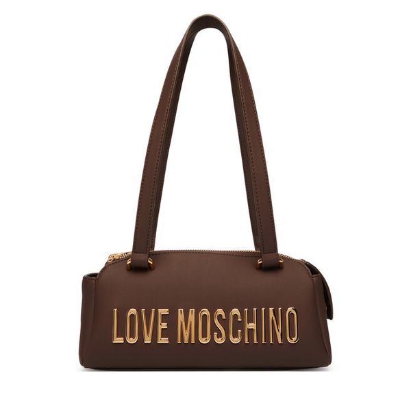 Torebka LOVE MOSCHINO. Brązowe torebki do ręki damskie Love Moschino, bez wzorów, klasyczne, bez dodatków. Za 827.99 zł.