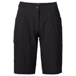 Spodenki damskie VAUDE Tremalzo III. Czarne szorty sportowe damskie Vaude, na lato, s, bez wzorów, z elastanu, sportowe. Za 513.85 zł.