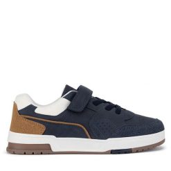 Sneakersy Action Boy. Niebieskie półbuty chłopięce Action Boy, bez wzorów, bez zapięcia. Za 129.99 zł.