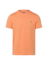 Polo Ralph Lauren Koszulka męska Mężczyźni Bawełna (100%) pomarańczowy jednolity, XL. Brązowe koszulki polo męskie Polo Ralph Lauren, m, bez wzorów, z bawełny, bez ramiączek. Za 379.95 zł.