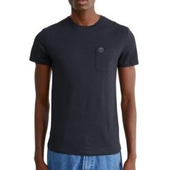 T-Shirt Dunstan River Pocket Rozmiar XL Czarny - TB0A2CQYX65. Czarne t-shirty męskie Timberland, m, bez wzorów, z bawełny, klasyczne, bez kołnierzyka. Za 153.10 zł.