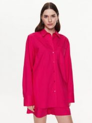Herskind Koszula Henriette 4704610 Różowy Regular Fit. Czerwone bluzki damskie Herskind, bez wzorów, z bawełny, bez kołnierzyka, bez ramiączek. Za 479.99 zł.
