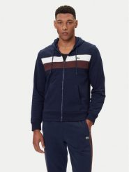 Lacoste Bluza SH5913 Granatowy Regular Fit. Niebieskie bluzy męskie Lacoste, m, bez wzorów, z bawełny, bez kaptura. Za 479.99 zł.