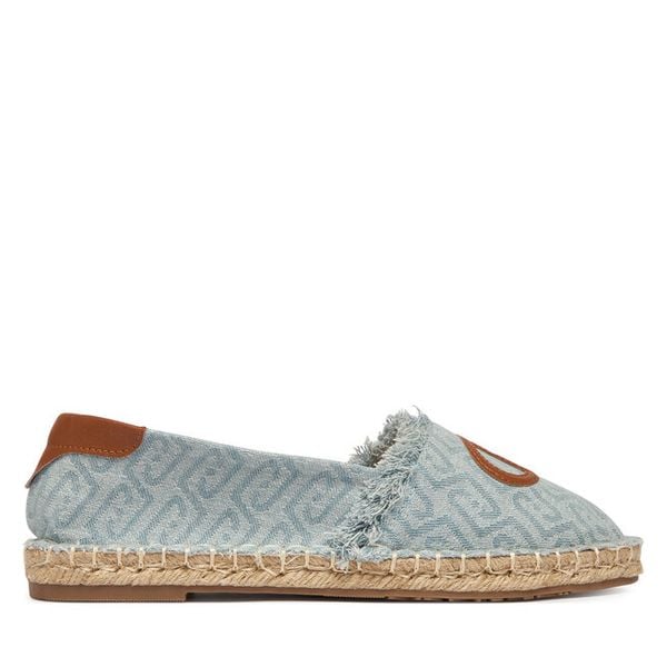 Espadryle Liu Jo. Niebieskie espadryle damskie Liu Jo, bez wzorów, bez obcasa, bez zapięcia. Za 251.99 zł.