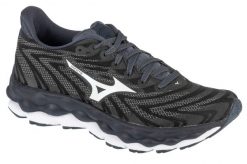 Buty do biegania damskie, Wave Sky 8. Białe obuwie sportowe damskie Mizuno, bez wzorów, z materiału, do biegania, mizuno wave. Za 702.00 zł.