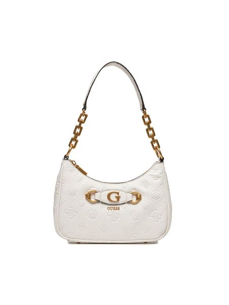 Torebka Guess. Brązowe torebki do ręki damskie Guess, z aplikacjami, klasyczne, bez dodatków. Za 379.99 zł.