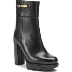 Botki LOVE MOSCHINO - JA2105BG06JA0000 Nero. Kozaki damskie marki Love Moschino. W wyprzedaży za 639.00 zł.