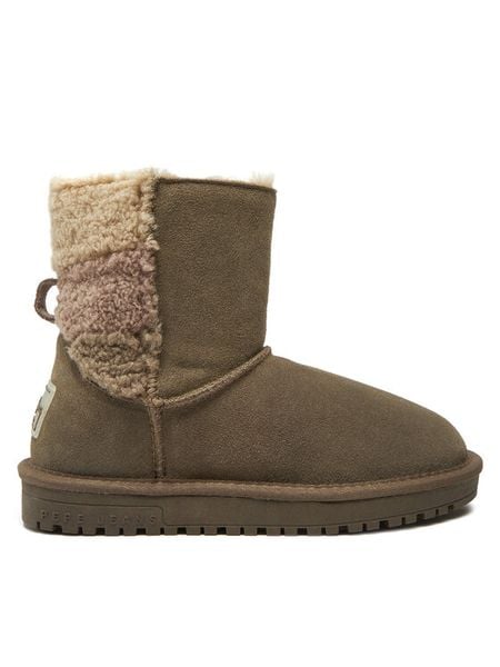 Pepe Jeans Śniegowce PLS50533 Brązowy. Brązowe śniegowce i trapery damskie Pepe Jeans, z jeansu. Za 259.99 zł.