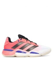 Adidas Buty halowe Stabil 16 Indoor Shoes KJ9678 Różowy. Czerwone buty sportowe męskie Adidas, z materiału, bez zapięcia. Za 699.99 zł.