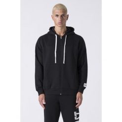 Giacca Capp Felpa. Czarne bluzy męskie Everlast, m, bez wzorów, bez kaptura. Za 179.99 zł.