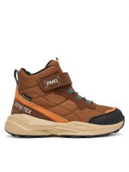 Primigi Śniegowce GORE-TEX 2430011 S Brązowy. Brązowe buty zimowe chłopięce Primigi, bez wzorów, z gore-texu, bez zapięcia. Za 394.99 zł.
