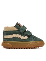 Vans Sneakersy Sk8-Mid Reissue V Insulat VN000Z9FTD81 Khaki. Brązowe buty sportowe chłopięce Vans, bez wzorów, bez zapięcia. Za 279.99 zł.